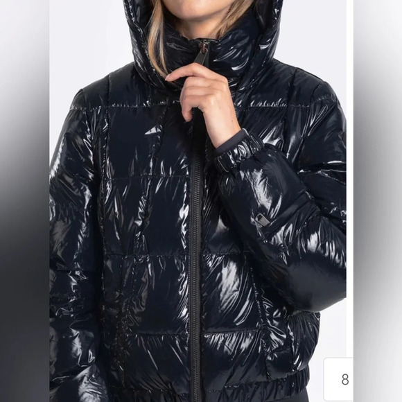 Lole le everly extra warm and stylish down feather puffer coat size xxs like new - Picture 6 of 16